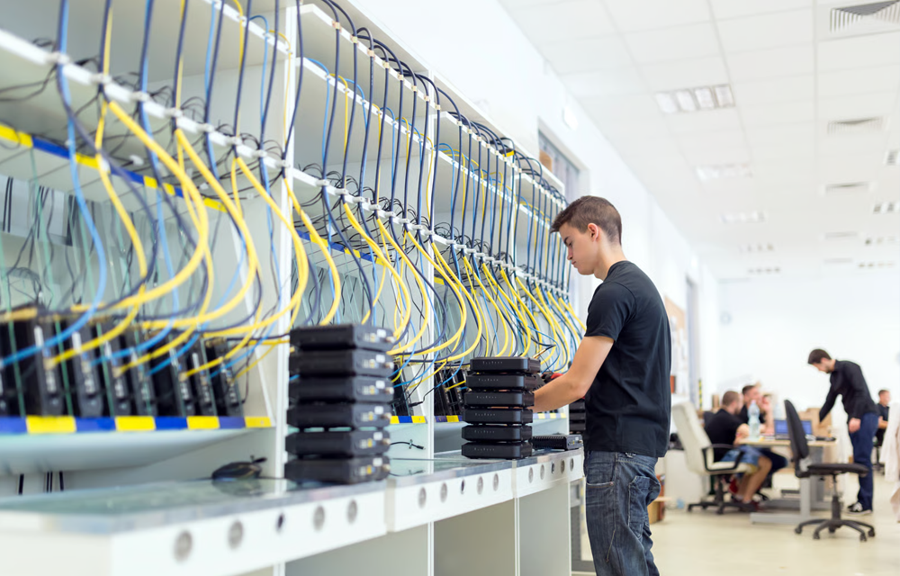 Office Relocation Cabling