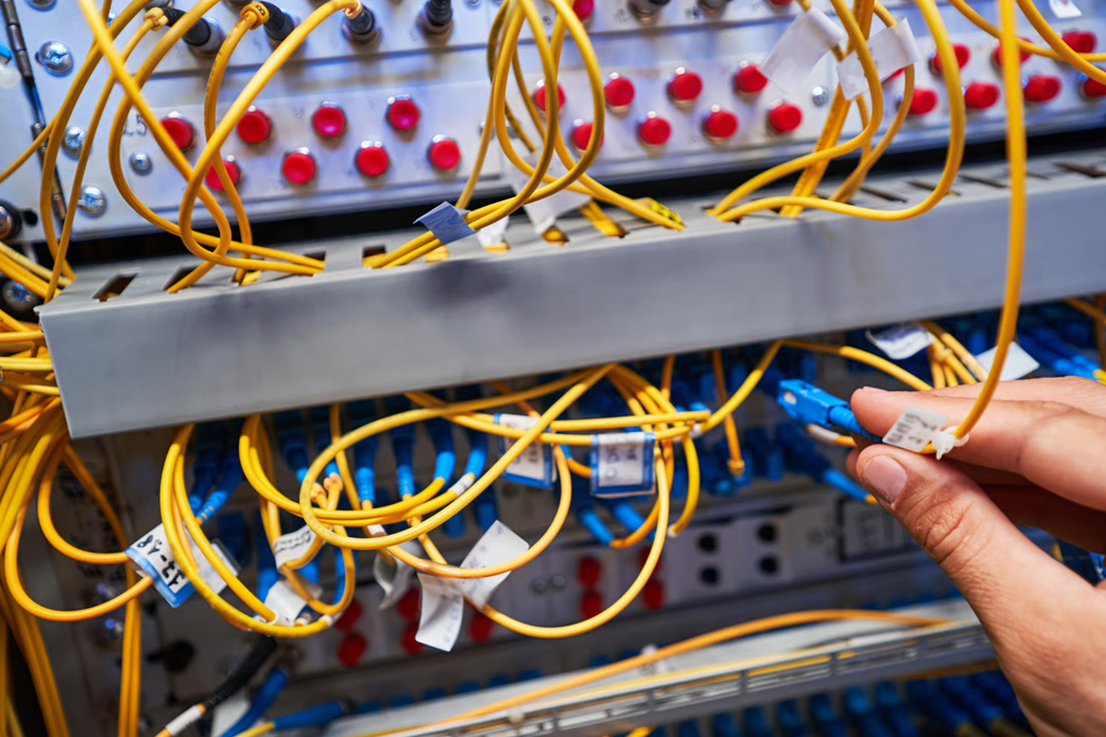 Cat6 cabling installation