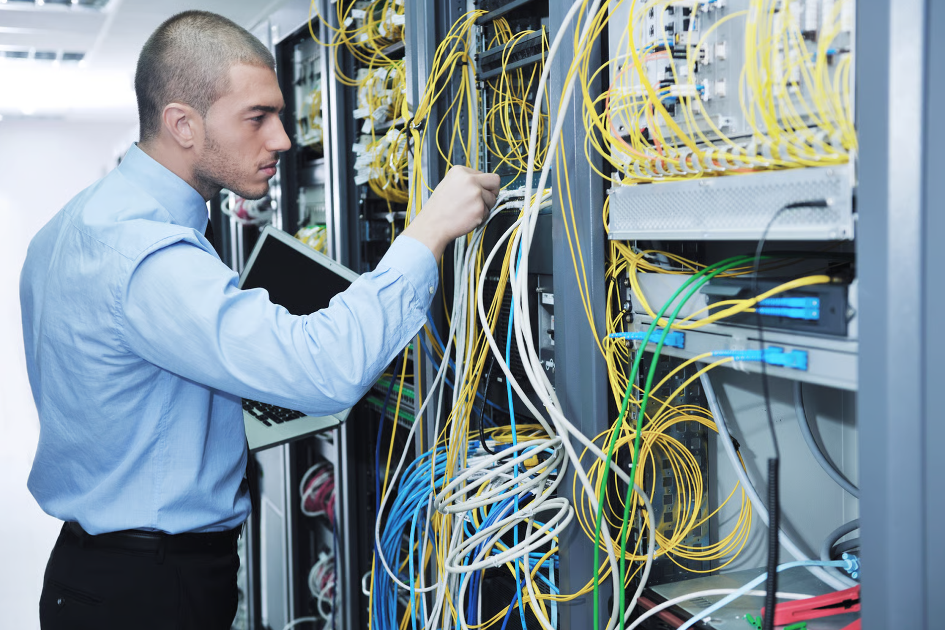 Cat6 vs fiber cabling comparison for NYC office network