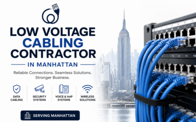 Low Voltage Cabling Contractor Manhattan