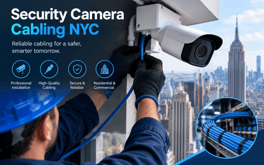 Security Camera Cabling NYC