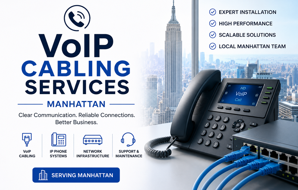 VoIP Cabling Services Manhattan
