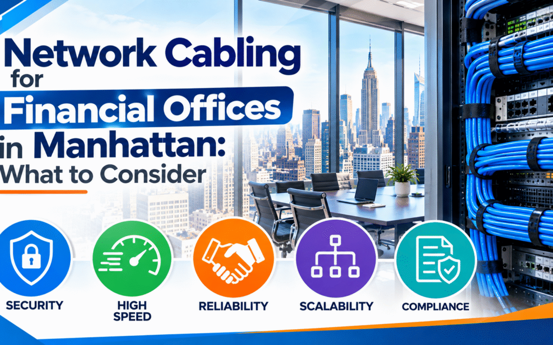 Network Cabling for Financial Offices in Manhattan What to Consider