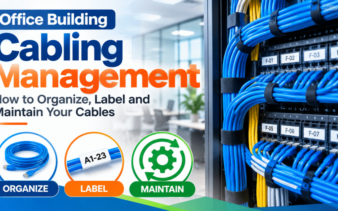 Office Building Cabling Management: How to Organize, Label and Maintain Your Cables