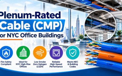 Plenum-Rated Cable (CMP) for NYC Office Buildings