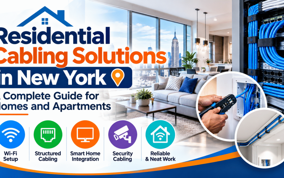 Residential Cabling Solutions in New York: A Complete Guide for Homes and Apartments