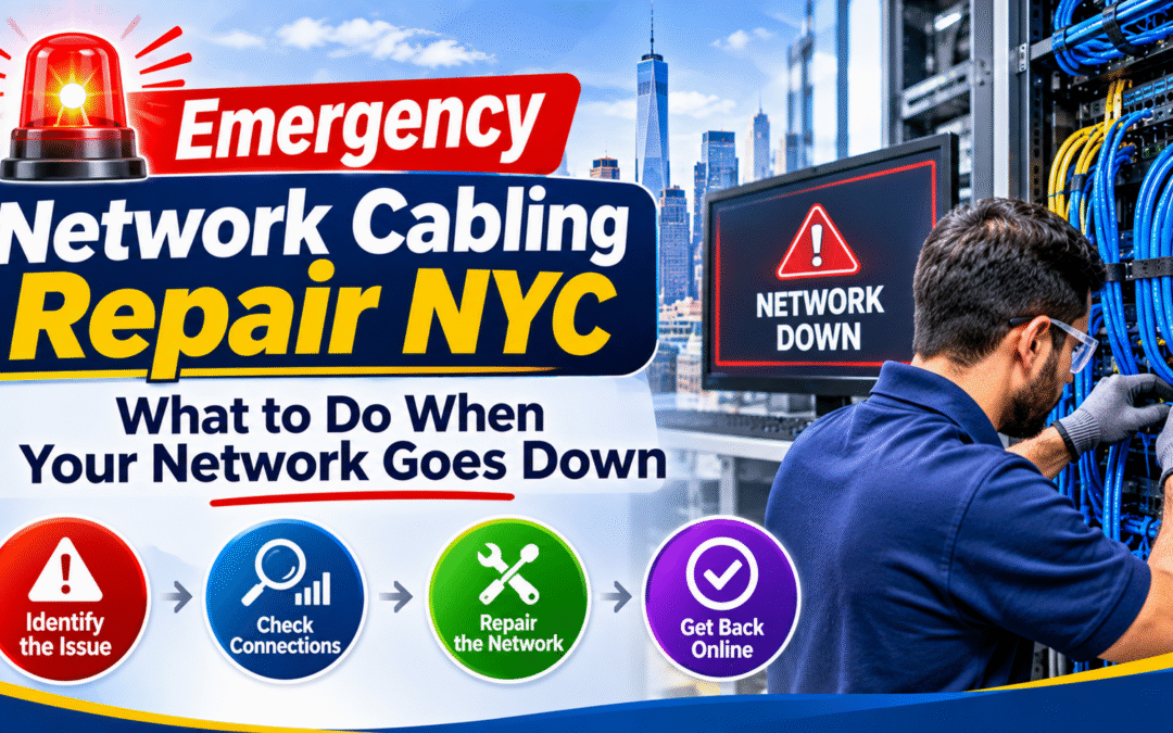 emergency network cabling repair in nyc