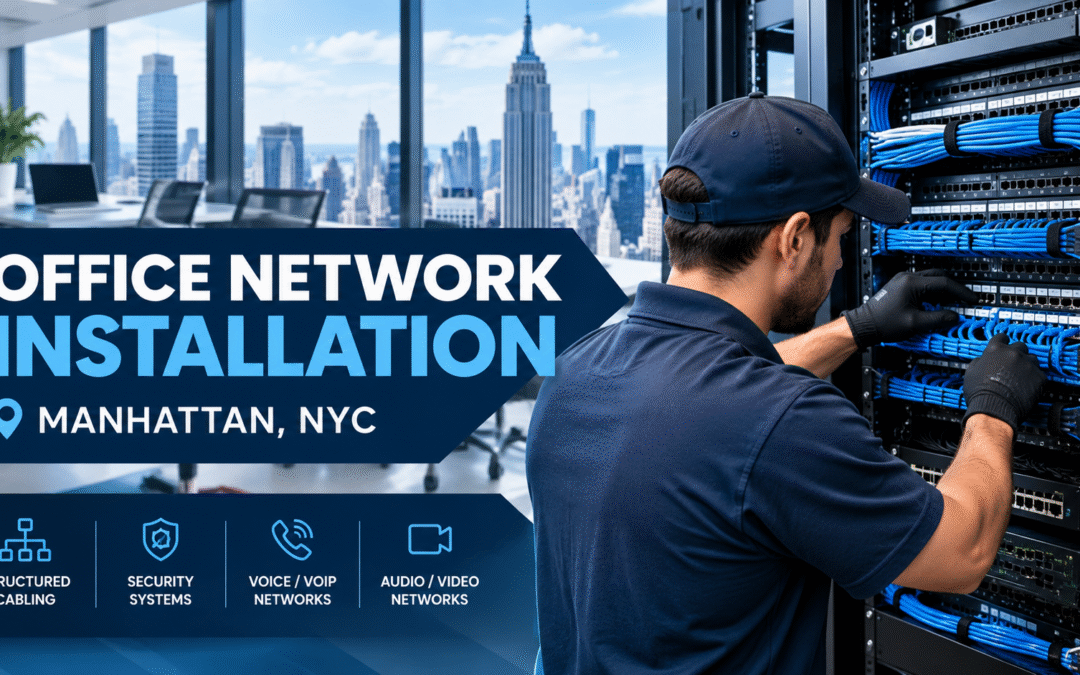 Office Network Installation in Manhattan, NYC: A Complete Guide for Businesses
